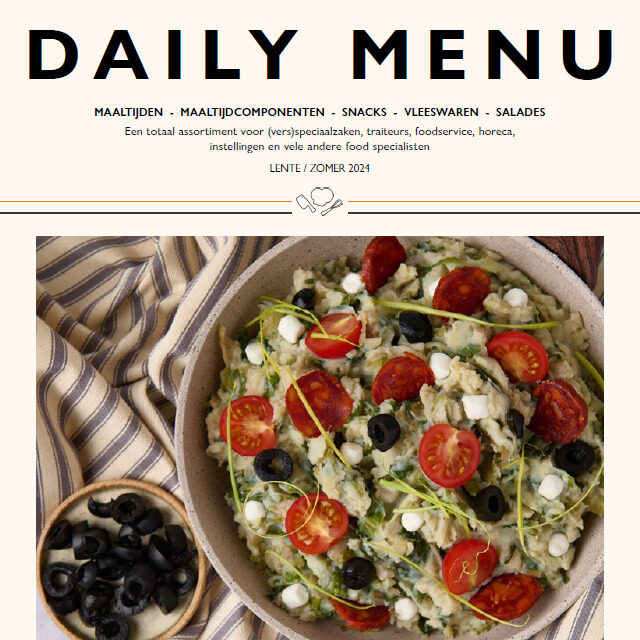Home Daily Menu DAILY MENU lente-zomer 2024 - De Indische